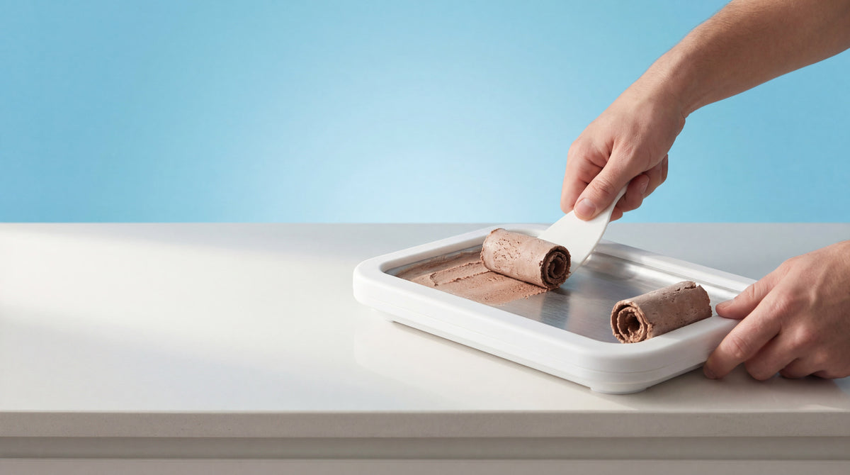 Make Rolled Ice Cream at Home – Shop Rolled